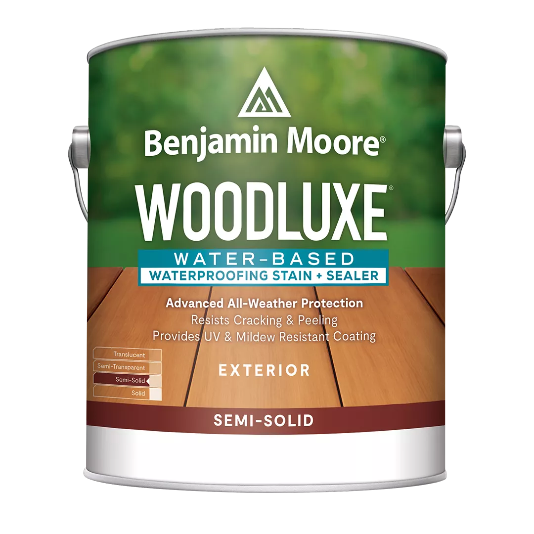 MERRELL PAINT & DECORATING INC The ultimate protection for outdoor beauty. An innovative line of water-based exterior stains, Woodluxe sets your staining projects up for success. Ideal for a variety of woods like cedar, pine, pressure treated southern yellow pine (PTSYP), and redwood.boom